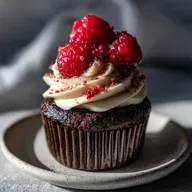 Chocolate Raspberry Cupcake Recipe Decadent and Easy - Velvety and Tangy