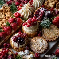 Christmas Dessert Board for Parties in 25 Min