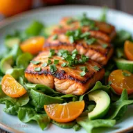CitrusSeared Salmon Avocado Salad My Easy Weeknight Favorite