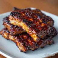 Classic Backyard BBQ Ribs for 4 Servings