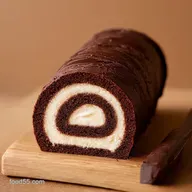 FailProof Chocolate Swiss Roll Classic Jelly Roll with Ganache