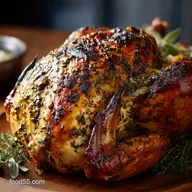 Herb Butter Turkey: Guaranteed Moist, Crispy Skin, No Basting Needed
