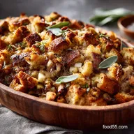Thanksgiving Stuffing Recipe: Buttery Sausage, Apple, and Sage