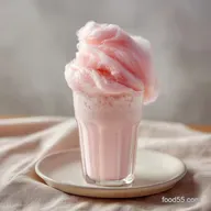 Cotton Candy Milkshake Recipe for 2 Servings