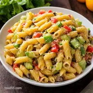 Cowboy Pasta Salad My GoTo Hearty TexMex Pasta Toss for Potlucks