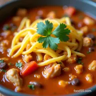 Cozy Chicken Enchilada Soup Slow Cooker SetAndForget or Instant Pot