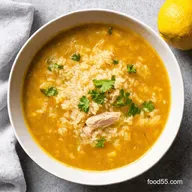 Cozy Chicken and Rice Soup Easy OnePot Bright Lemon Parsley