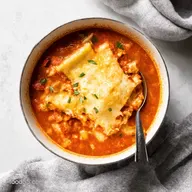 Cozy Lasagna Soup Recipe My GoTo Deconstructed Lasagna in a Bowl