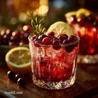 Thanksgiving Cocktails: The Cranberry Maple Rye Smash Recipe