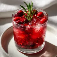 CranberryGin Cocktail: Spiced Rosemary Syrup Recipe