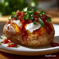 Cream And Salsa: Ultimate Fiery Jacket Potato Recipe
