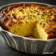 Savory Corn Pudding: Best Ultra-Creamy Cheddar Casserole Recipe