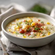 Chicken Corn Chowder: Smoky and Silky