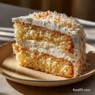 Creamy Coconut Cake: Extra Moist Dream Layer with Cream Cheese Frosting
