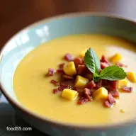 Creamy Corn Chowder Soup My Familys Easy Bacon Herb Recipe