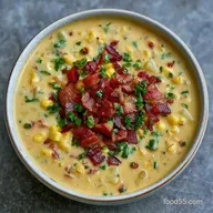 Corn Potato Chowder with Bacon