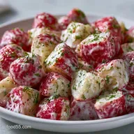 Creamy Dill Potato Salad with Sour Cream