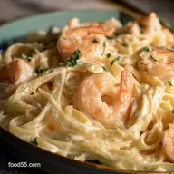 Shrimp Fettuccine Alfredo Recipe: My Creamy Dreamy Secret!