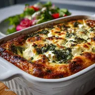 Feta Spinach Casserole: Ultimate Creamy Easy Bake Recipe