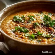 Healthy Soup Creamy Vegan Red Lentil Recipe for Weight Loss