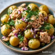 Salmon Potato Salad: Creamy and Fresh
