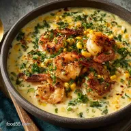 Velvety Shrimp Corn Chowder Recipe The Flavour Secret is Quick Stock