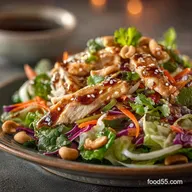 Easy Asian Chicken Salad Copycat Recipe Best Dressing
