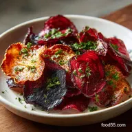 Baked Beet Chips Get the Ultimate Crispy Crunch from the Oven