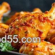 Crispy Garlic Parmesan Chicken Drumstick Recipes: Easy Bake!