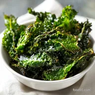 Kale Chips in 25 Minutes: Crispy Baked Garlic Savory Snack