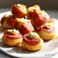 Crispy Baked Salami Mozzarella Bites My GoTo Party Appetizer