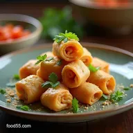 The Golden Crunch Authentic Vietnamese Fried Spring Rolls Chả Gi&ograve;