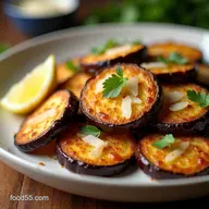 Crispy Healthy Eggplant Fries with LemonParmesan My GoTo