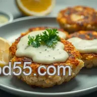 Delicious Imitation Crab Recipes: Crispy Crab Cakes with Lemon Dill Sauce