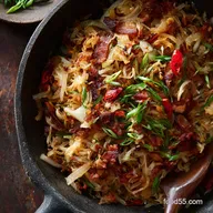 Rice and Noodles Recipe: The Smoky, Crispy One Pan Wonder