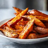 Crispy Oven Roasted Sweet Potatoes