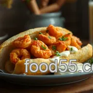 Crispy Shrimp Po' Boy Recipe with Zesty Remoulade &ndash; A Family Favorite!