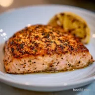 Crispy Skin Grilled Salmon for 4 Servings