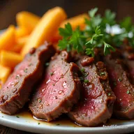 Easy Juicy Air Fryer Roast Beef Crispy Outside Tender Inside