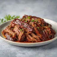 Crockpot Barbecue Beef Brisket for 6