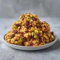 Dried Mulberry Granola with Pistachios