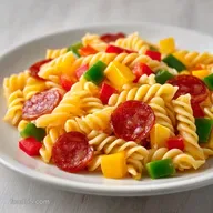 Easy 4th of July Pasta Salad: 25 Minutes