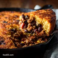 Cornbread Casserole: The Easiest Hearty Beef and Bean Recipe