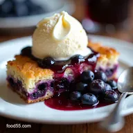 Easy Blueberry Dump Cake My GoTo Jammy GoldenTopped Dessert
