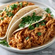 Easy Crockpot Chicken Tacos: Tender and Zesty