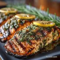 Sunshine LemonHerb Grilled Salmon Recipe Flaky Easy Char