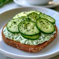 Open Faced Cucumber Sandwiches in 15 Min