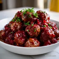 Slow Cooker Cranberry Meatballs: The Easiest Party Recipe