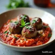 Easy Juicy Eggplant Meatballs My GoTo Herby Parmesan