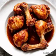 FallOffTheBone BBQ slow cooker chicken legs So Easy